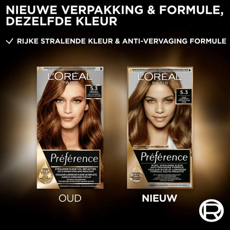 Best L'Oréal Paris Préférence Permanente Haarverf 5.3 Virginie