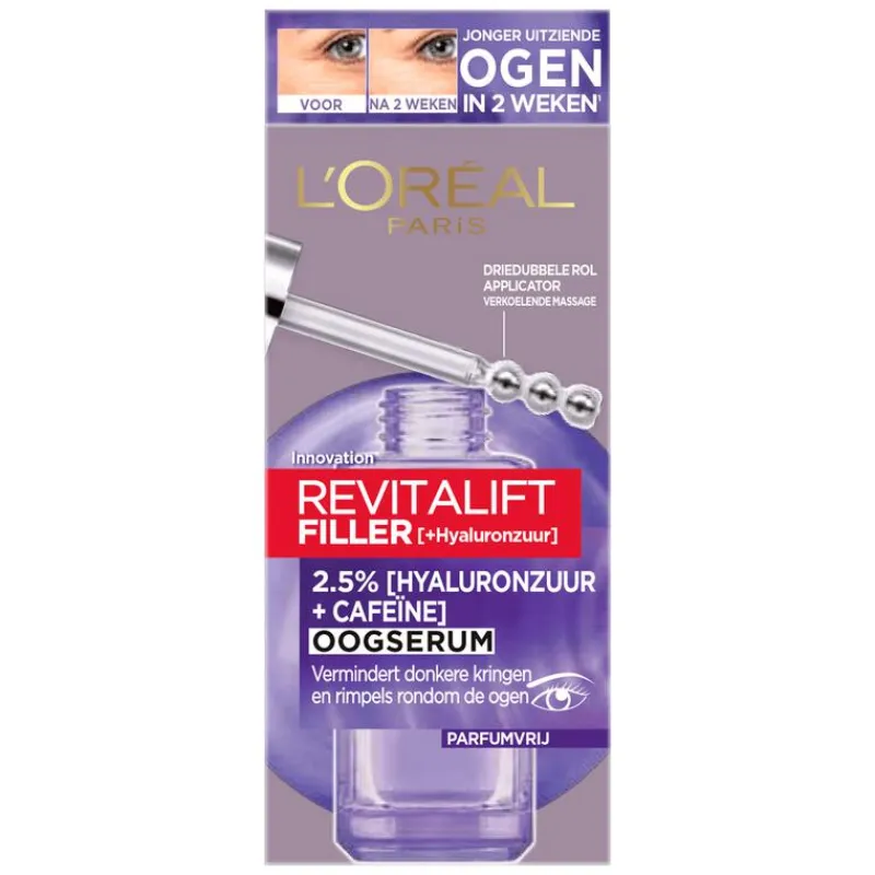 Discount L'Oréal Paris Revitalift Filler Eye Serum 20 ML