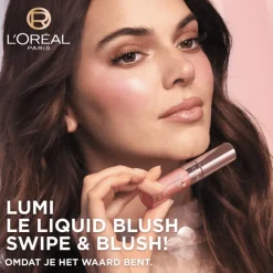 Hot L'Oréal Paris L'Oreal Lumi Le Liquid Blush 625 Glowy Gold Pink