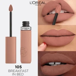 Clearance L'Oréal Paris L'Oreal Paris Matte Resistance Lipstick 105 Breakfast in Bed