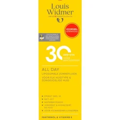 Outlet Louis Widmer All Day SPF30 Familly Pack Licht Geparfumeerd 200 ML