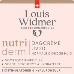 Discount Louis Widmer Nutriderm Dagcrème UV SPF 20 Licht Geparfumeerd 50 ML