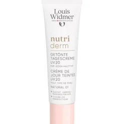 Online Louis Widmer Nutriderm Getinte Dagverzorging SPF20 Naturel 01 Zonder Parfum 30 ML