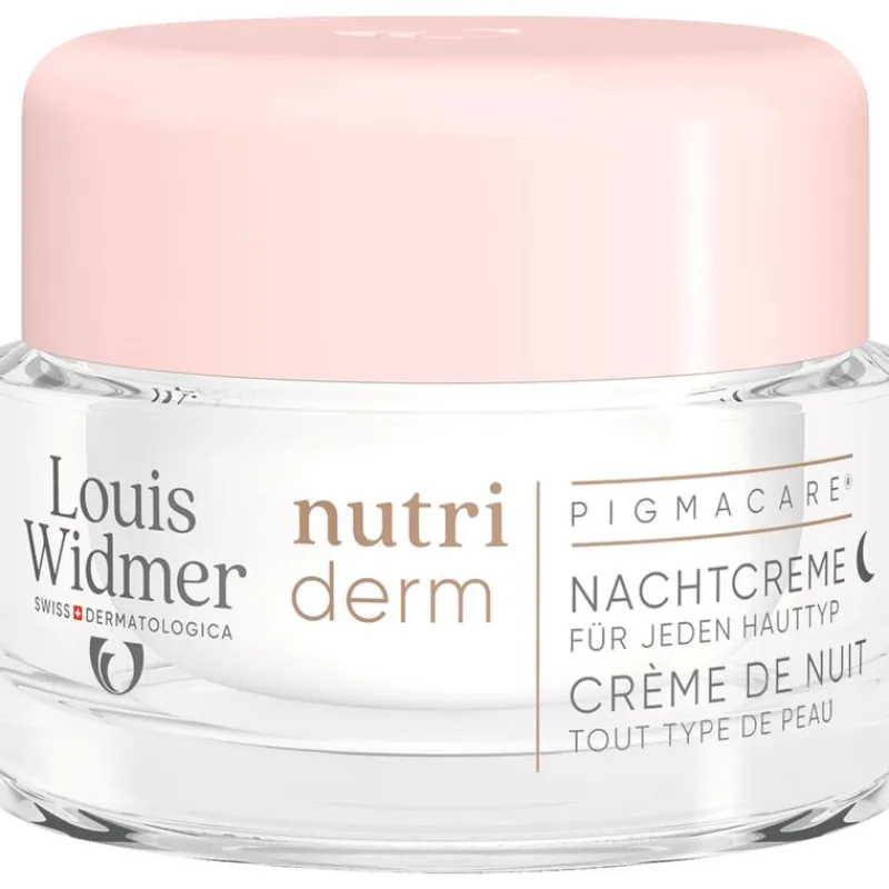 Online Louis Widmer nutriderm Pigmacare Nachtcrème Zonder Parfum 50 ML
