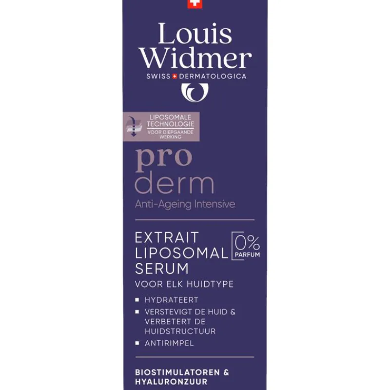 New Louis Widmer Proderm Extrait Liposomal Serum Zonder Parfum 30 ML