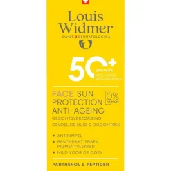 Discount Louis Widmer Sun Protection Face Zonder Parfum SPF50+ 50 ML