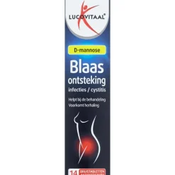New Lucovitaal D-Mannose Bruistablet 14 stuks