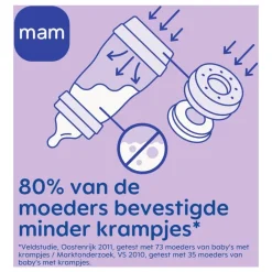 Outlet MAM Easy Start Anti-Colic Babyfles 160 ML Lila