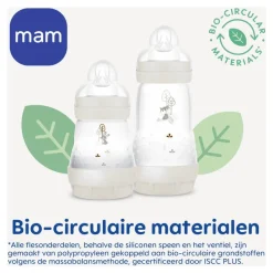 Sale MAM Easy Start Anti-Colic Babyfles 260 ML Blue