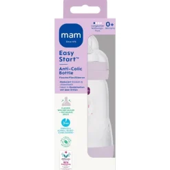 Hot MAM Easy Start Anti-Colic Babyfles 260 ML Lila