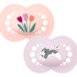 Sale MAM Original Fopspenen 6-16 maanden 2 stuks Pink