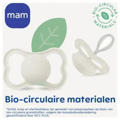 Sale MAM Supreme Fopspenen 6-16 maanden Blue 2 stuks