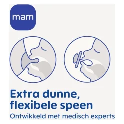 Discount MAM Supreme Fopspenen 0-6 maanden 2 stuks Pink