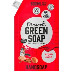 Discount Marcels Green Soap Marcel's Green Soap Argan & Oudh Handzeep Navulling 500 ML