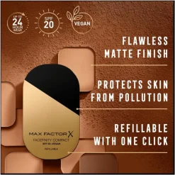 Best Max Factor Facefinity Reusable Compact powder Refill 005 Sand