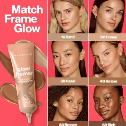 Clearance Max Factor Glow Framer bronzer en highlighter - Brons - 50 Bronze