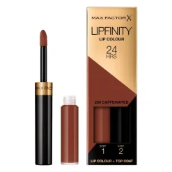 Online Max Factor Lipfinity Lip Colour Lipstick 200 Caffeinated