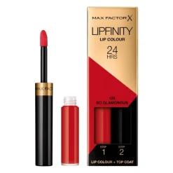 Online Max Factor Lipfinity Lip Colour Lipstick 125 So Glamorous