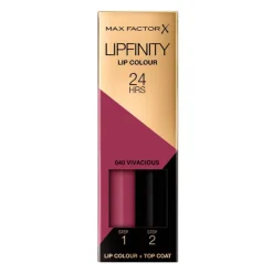 Outlet Max Factor Lipfinity Lip Colour Lippenstift 040 Vivacious