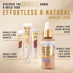 Best Max Factor Miracle Pure Golden Glow Bronzer 15 ML 002 Medium To Deep