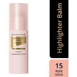 Online Max Factor Miracle Pure Luminous Touch Highlighter Balm 15 Rose Gold