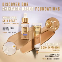 Online Max Factor Miracle Pure Serum Foundation 30 ML 10-30 Fair