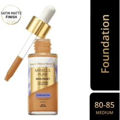 Online Max Factor Miracle Pure Serum Foundation 30 ML 80-85 Medium