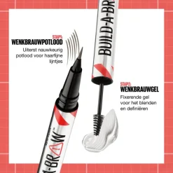 New Maybelline New York BUILD A BROW Wenkbrauwpen/fixeergel 250 Blonde 250 - Blonde