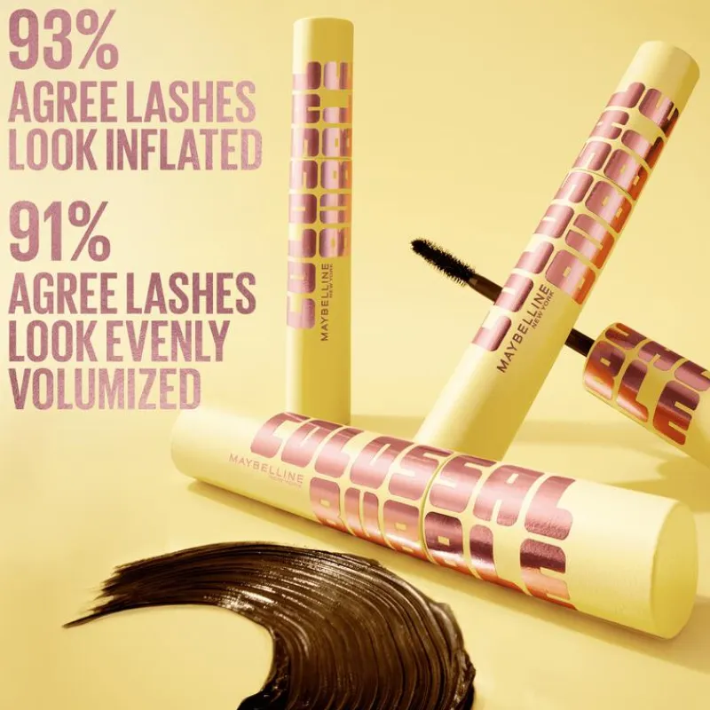 Sale Maybelline New York Colossal Bubble Mascara Zwart Waterproof Waterproof Black
