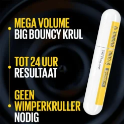 Online Maybelline New York Colossal Curl Bounce Mega Volume Mascara VERY BLACk