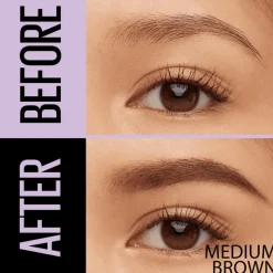 New Maybelline New York Express Brow Duo Bruin Wenkbrauwpotlood 02 Medium Brown 02 - Medium Brown