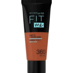 Best Maybelline New York Fit Me Matte + Poreless Foundation 360 Mocha