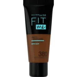 Online Maybelline New York Fit Me Matte + Poreless Foundation 380 Rich 30 ML 380 Rich Espresso