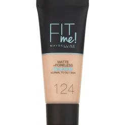 Outlet Maybelline New York Fit Me Matte + Poreless Foundation 30 ML 124 Soft Sand