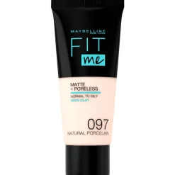 Outlet Maybelline New York Fit Me Matte + Poreless Foundation 097 Natural