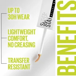 Outlet Maybelline New York SuperStay 30H Active Wear Concealer 15 Light 10 ML 15 - Light