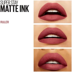 Sale Maybelline New York Superstay Matte Ink Lippenstift 80 Ruler