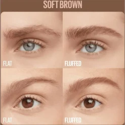 New Maybelline New York Superfluff Brow Mousse Wenkbrauwmascara 255 Soft Brown