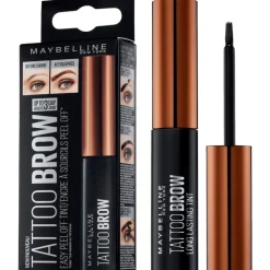 Hot Maybelline New York Tattoo Brow Peel Off Wenkbrauwgel 1 Light Brown