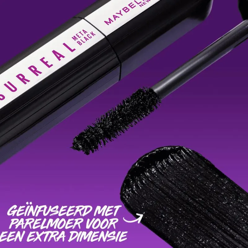 Outlet Maybelline New York The Falsies Surreal Extensions Meta Black Mascara