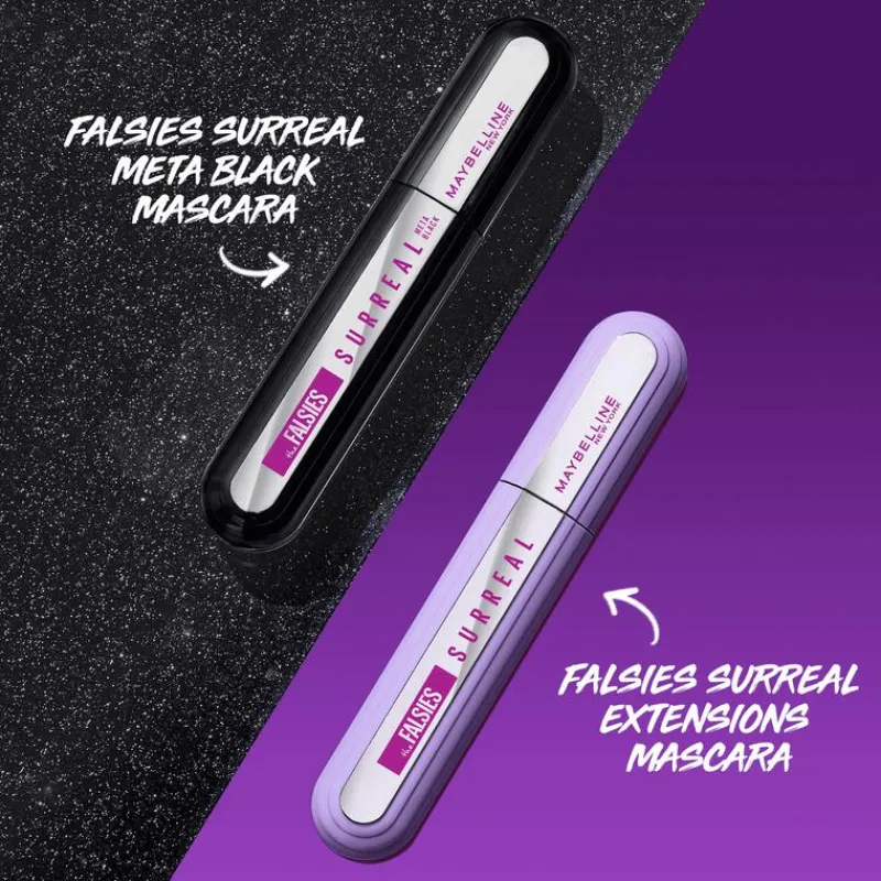 Outlet Maybelline New York The Falsies Surreal Extensions Meta Black Mascara