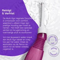 Hot Multigyn Multi-Gyn Vaginale Douche & 10 Bruistabletten