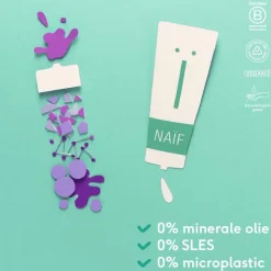 Hot Naïf Baby & Kids Verzorgende Badschuim 500 ML