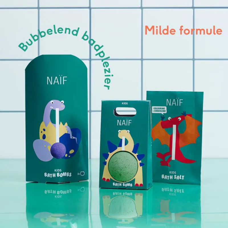 Best Naïf Kids Bath Bomb Multipack 3x40 GR