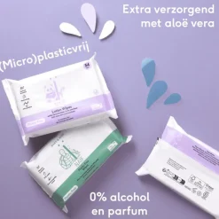 Clearance Naïf Plasticvrije Lotion Billendoekjes 24x54 stuks