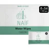 Discount Naïf Plasticvrije Water Billendoekjes 8x54 stuks