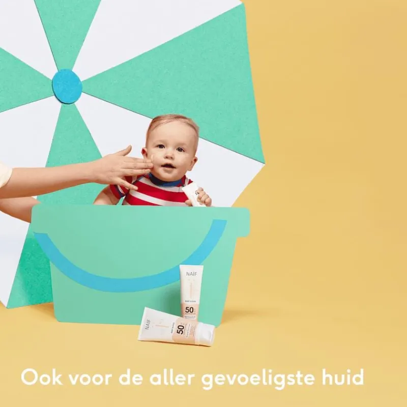 Naïf Zonnebrandcrème Baby & Kids SPF50 100 ML
