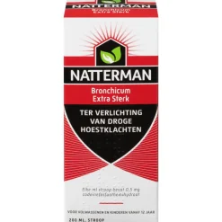 Sale Natterman Bronchicum Extra Sterk 200 ML