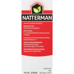 Outlet Natterman Bronchicum Extra Sterk 100 ML