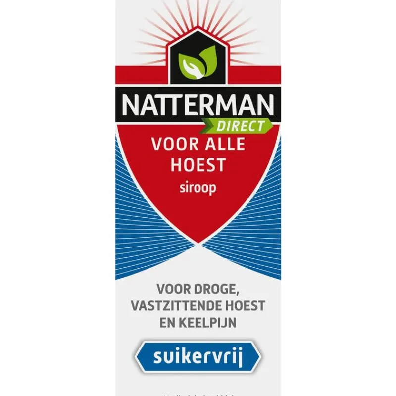 Best Natterman Direct Voor Alle Hoest Suikervrij Siroop 120ML